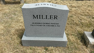 Charlie Miller Tombstone